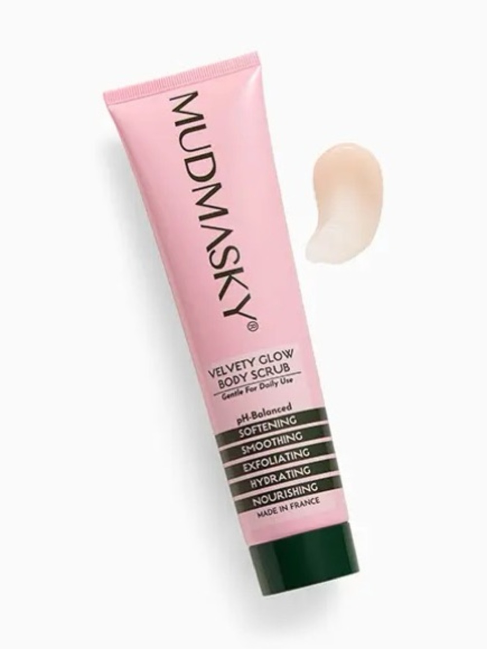 Mudmasky Velvety Glow Body Scrub FULL SIZE NEW!